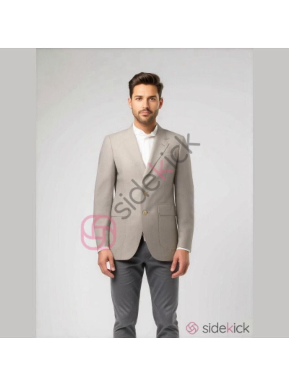 Arnold Palmer Gray Men's Blazer, Medium